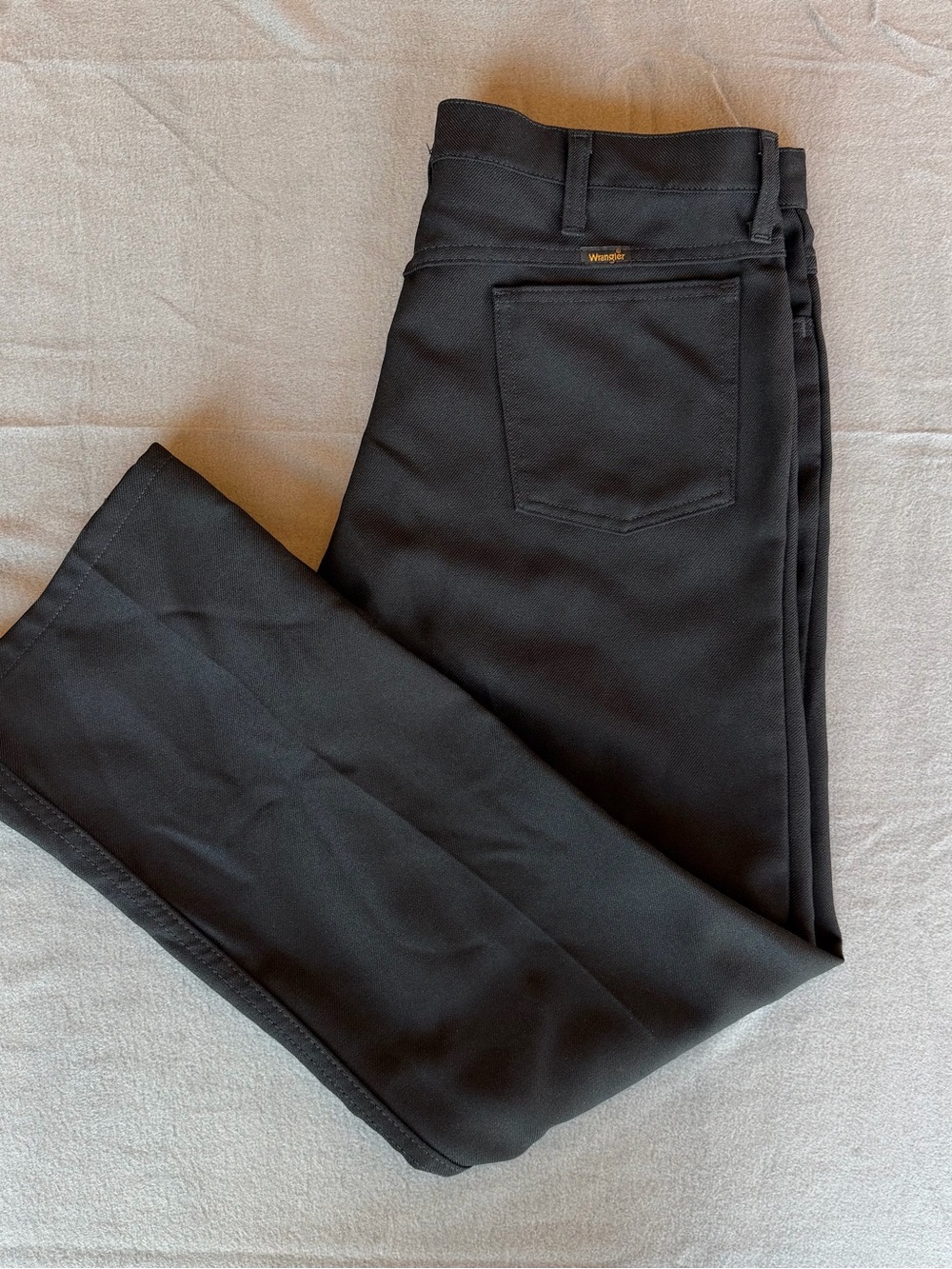 Wrangler Rancher Black Western Dress Pants 38x30
